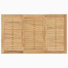 vidaXL Bataviabord 85x85x75 cm massiv teak