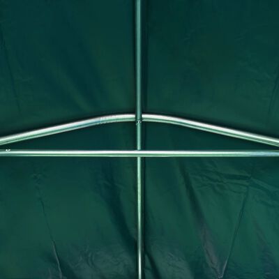 vidaXL Garagetält PVC 1,6x2,4 m grön