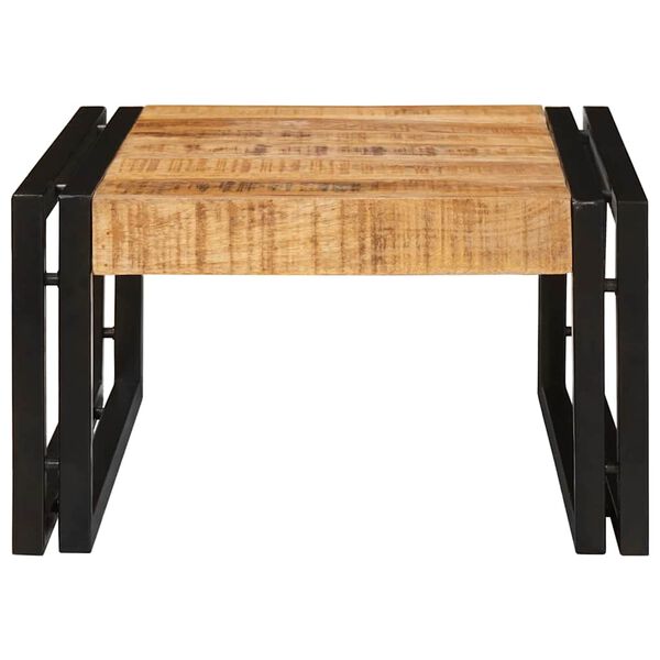 vidaXL Badrumshylla Brun 40 x 50 x 23 cm Solitt Grovt Mangotr&auml;