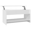 vidaXL Soffbord vit 102x50x52,5 cm konstruerat tr&auml;