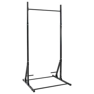 vidaXL Pull-Up Bar Station Svart 100,5 x 102 x 234,5 cm