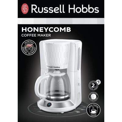 Russell Hobbs Kaffebryggare Honeycomb vit