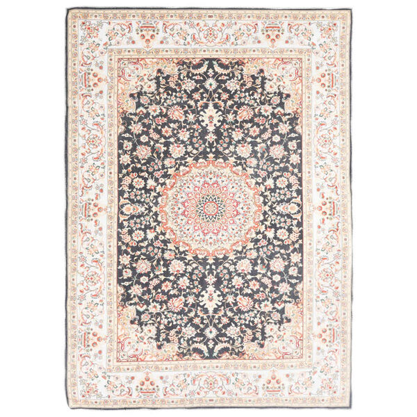 vidaXL Matta med m&ouml;nster tv&auml;ttbar flerf&auml;rgad 120x170 cm polyester