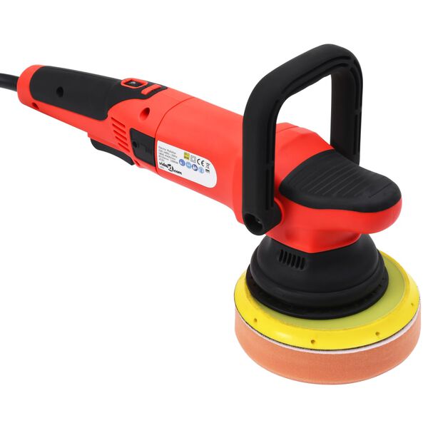 vidaXL Excentrisk polermaskin med tillbehör 21 mm 1000 W