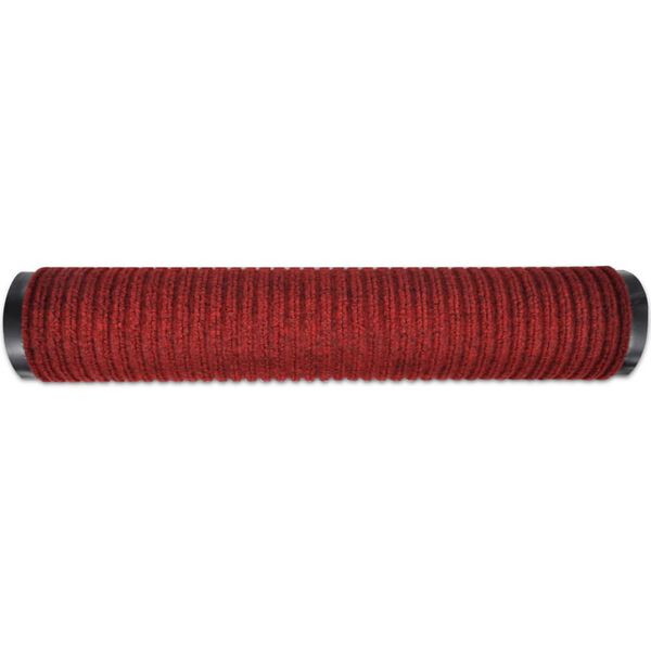 vidaXL Dörrmatta röd 117x220 cm PVC