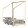 vidaXL S&auml;ngram f&ouml;r barns&auml;ng 80x160 cm massiv furu