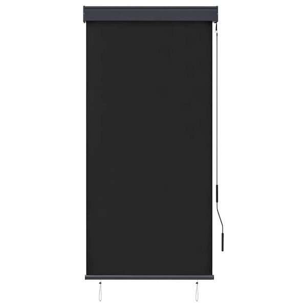 vidaXL Rullgardin utomhus 80x250 cm antracit