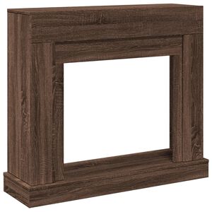 vidaXL Spiselkrans brun ek 100x30x87,5 cm konstruerat tr&auml;