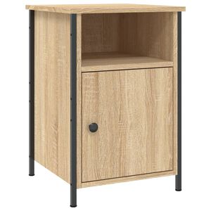 vidaXL S&auml;ngbord sonoma-ek 40x42x60 cm konstruerat tr&auml;
