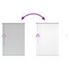 vidaXL Persienner Silver 130 x 85 cm Aluminium