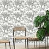 DUTCH WALLCOVERINGS Tapet Kidatu gr&aring; och vit