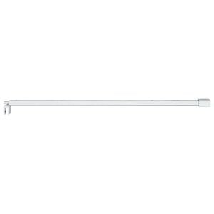 vidaXL St&ouml;dst&aring;ng till duschv&auml;gg 70-120 cm f&ouml;r 6/8 mm glas Krom