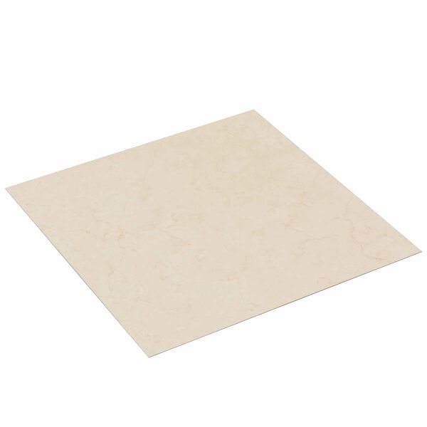 vidaXL Golvplankor 55 pcs Beige 5,11 m&sup2; PVC
