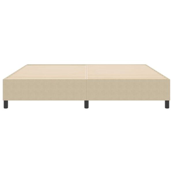 vidaXL Plattform s&auml;ngram Gr&aring;gr&ouml;n 200 x 200 cm tyg