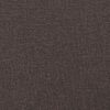 vidaXL Headboard Cushion "Hanko" Dark Brown 140 cm Fabric
