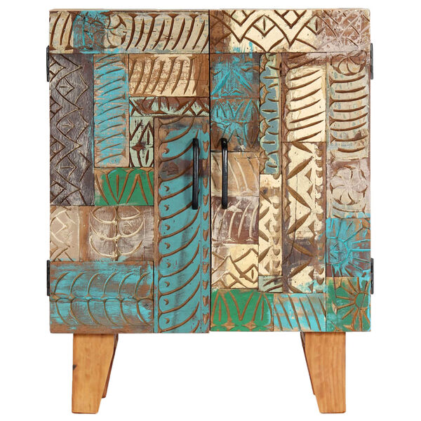 vidaXL Handsnidad sk&auml;nk 60x30x75 cm massivt &aring;tervunnet tr&auml;