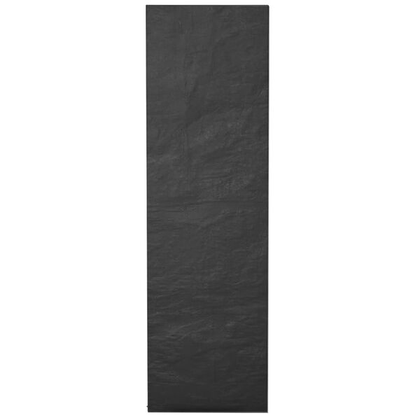 vidaXL Överdrag för solsäng 2st 12 öljetter 205x75x40/70 cm polyeten