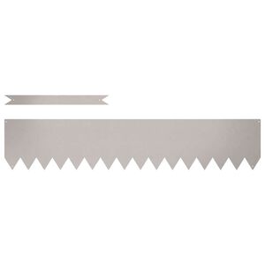 vidaXL Kant f&ouml;r gr&auml;smatta 50 pcs Brun 100 x 0,05 x 20 cm