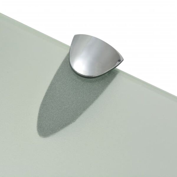 vidaXL Svävande hylla glas 60x20 cm 8 mm