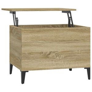 vidaXL Soffbord sonoma-ek 60x44,5x45 cm konstruerat tr&auml;