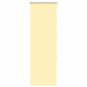 vidaXL Rullgardin m&ouml;rkl&auml;ggningsgul 40x130 cm tygbredd 35,7 cm