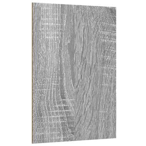 vidaXL Dekorpaneler 12 st Gr&aring; Sonoma 30 x 42 x 0,27 cm Konstruerat tr&auml;