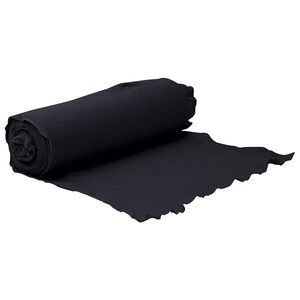vidaXL Ogr&auml;sduk 1x10 m polyesterfiber svart