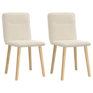 vidaXL Matstolar 2 st linnetyg