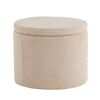Venture Home Sittpuff Dunken 51x51x43 cm teddy beige