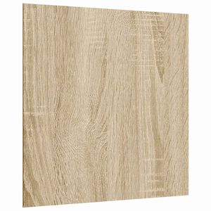 vidaXL Dekorpaneler 12 st Sonoma-ek 30 x 30 x 0.27 cm Konstruerat tr&auml;