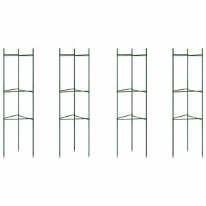 vidaXL Tomatburar 4 st 116 cm st&aring;l och PP