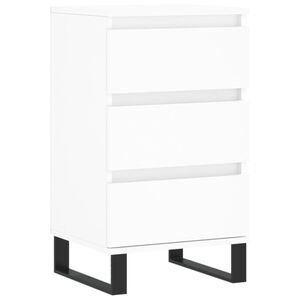 vidaXL Byr&aring; vit 40x35x70 cm konstruerat tr&auml;