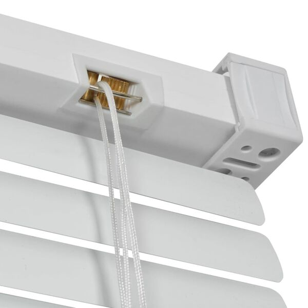 vidaXL Persienner aluminium 80x220 cm vit