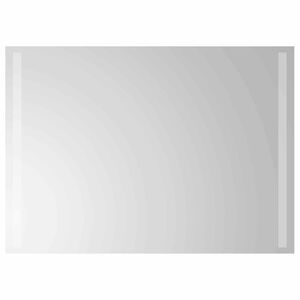 vidaXL LED Badrumsspegel med spegel Transparent 70 x 50 cm h&auml;rdat glas