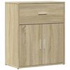 vidaXL Sk&auml;nk sonoma-ek 60x31x70 cm konstruerat tr&auml;