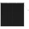 vidaXL Persienn Svart 150 x 150 cm 25 mm PVC
