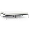 vidaXL S&auml;ngram metall svart 200x200 cm