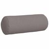 vidaXL Bolsterkuddar 2 pcs Taupe &Oslash; 25 x 70 cm tyg