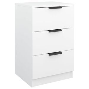 vidaXL S&auml;ngbord vit 40x36x65 cm