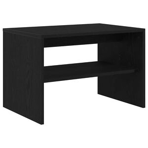 vidaXL TV-b&auml;nk svart ek 60x40x40 cm konstruerat tr&auml;