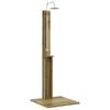 vidaXL Utomhus Dusch Naturf&auml;rg 75 x 76 x 217 cm Impregnerat furutr&auml;
