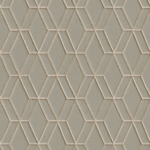DUTCH WALLCOVERINGS Tapet hexagonal gr&aring;