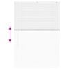 vidaXL Persienner Vit 130 x 90 cm Aluminium