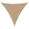 vidaXL Solsegel 160 g/m&sup2; taupe 5x5x5 m HDPE