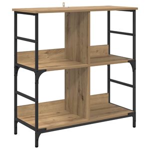 vidaXL Hyllsystem 4 niv&aring;er 78.5 x 33 x 82 cm Konstruerat tr&auml;