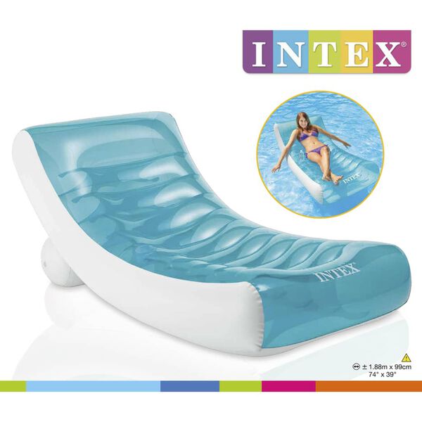 Intex Uppbl&aring;sbar sols&auml;ng Rockin' Lounge 58856EU