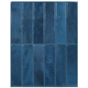 vidaXL Rektangul&auml;ra plattor 10 st Bl&aring; 29 x 23 x 0,08 cm