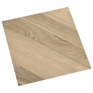 vidaXL Golvplankor Brun 5,11 m&sup2; 55 st PVC