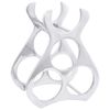 vidaXL Vinst&auml;ll Silver 32 x 14 x 37.5 cm Aluminium