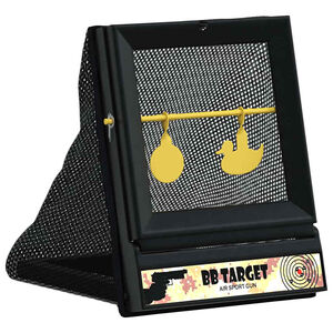 vidaXL Airsoft-m&aring;ltavla Svart 19 x 26 x 25 cm Plast